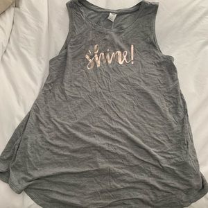 Old navy gray tank